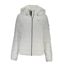 Load image into Gallery viewer, Tommy Hilfiger Chic White Long Sleeve Jacket with Removable Hood
