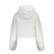 Load image into Gallery viewer, Tommy Hilfiger Elegant White Hooded Jacket - Sustainable Chic
