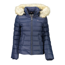 Load image into Gallery viewer, Tommy Hilfiger Eco-Conscious Blue Chic Jacket with Detachable Hood
