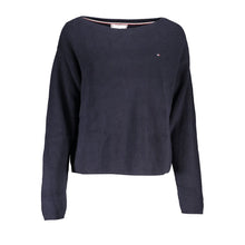 Load image into Gallery viewer, Tommy Hilfiger Elegant Blue Embroidered Sweater
