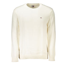 Load image into Gallery viewer, Tommy Hilfiger Chic White Crew Neck Cotton Sweater
