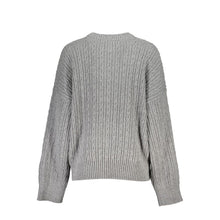 Load image into Gallery viewer, Tommy Hilfiger Elegant Gray Crew Neck Sweater with Logo Detail
