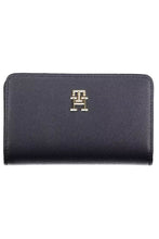 Load image into Gallery viewer, Tommy Hilfiger Elegant Blue Wallet with Multiple Compartments
