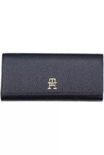 Load image into Gallery viewer, Tommy Hilfiger Elegant Blue Zip Wallet with Phone Compartment
