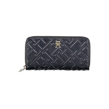 Load image into Gallery viewer, Tommy Hilfiger Elegant Blue Tri-Compartment Wallet
