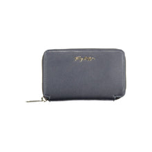 Load image into Gallery viewer, Tommy Hilfiger Elegant Blue Polyethylene Wallet with Logo
