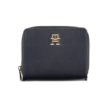 Load image into Gallery viewer, Tommy Hilfiger Sleek Blue Polyethylene Wallet
