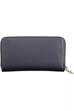 Load image into Gallery viewer, Tommy Hilfiger Elegant Blue Polyethylene Wallet with Logo Detail
