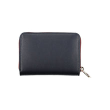 Load image into Gallery viewer, Tommy Hilfiger Sleek Blue Multipurpose Wallet with Zip Closure
