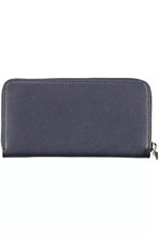 Load image into Gallery viewer, Tommy Hilfiger Chic Blue Polyethylene Wallet with Zip Closure
