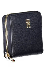 Load image into Gallery viewer, Tommy Hilfiger Elegant Blue Polyethylene Wallet with Logo Detail
