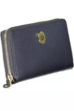 Load image into Gallery viewer, Tommy Hilfiger Chic Blue Polyethylene Wallet with Zip Closure
