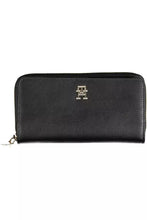 Load image into Gallery viewer, Tommy Hilfiger Elegant Black Polyethylene Wallet
