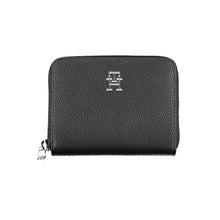 Load image into Gallery viewer, Tommy Hilfiger Sleek Black Polyethylene Wallet
