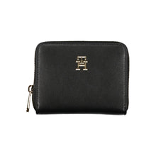 Load image into Gallery viewer, Tommy Hilfiger Elegant Black Multi-Compartment Wallet
