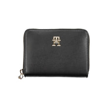 Load image into Gallery viewer, Tommy Hilfiger Chic Black Polyethylene Spacious Wallet
