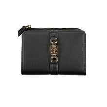 Load image into Gallery viewer, Tommy Hilfiger Sleek Black Zip Wallet with Coin Purse
