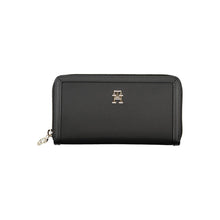 Load image into Gallery viewer, Tommy Hilfiger Chic Black Multi-Compartment Wallet
