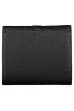 Load image into Gallery viewer, Tommy Hilfiger Elegant Black Polyethylene Trifold Wallet
