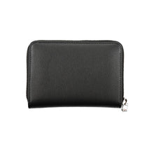 Load image into Gallery viewer, Tommy Hilfiger Elegant Black Zip Wallet with Multiple Compartments
