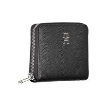 Load image into Gallery viewer, Tommy Hilfiger Sleek Black Polyethylene Wallet
