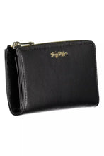 Load image into Gallery viewer, Tommy Hilfiger Elegant Black Polyethylene Wallet with Zip Closure
