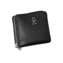 Load image into Gallery viewer, Tommy Hilfiger Elegant Black Polyethylene Wallet
