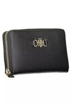 Load image into Gallery viewer, Tommy Hilfiger Elegant Black Zip Wallet with Logo
