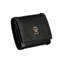 Load image into Gallery viewer, Tommy Hilfiger Sleek Black Double-Spaced Wallet with Logo
