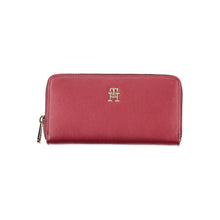 Load image into Gallery viewer, Tommy Hilfiger Chic Pink Zip Wallet with Multiple Compartments
