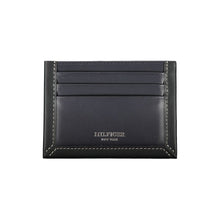 Load image into Gallery viewer, Tommy Hilfiger Sleek Blue Leather Card Holder with Contrast Detail
