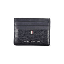 Load image into Gallery viewer, Tommy Hilfiger Sleek Blue Leather Card Holder with Contrast Details
