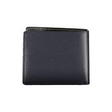 Load image into Gallery viewer, Tommy Hilfiger Elegant Blue Leather Bifold Wallet
