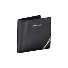 Load image into Gallery viewer, Tommy Hilfiger Classic Blue Leather Dual-Card Wallet
