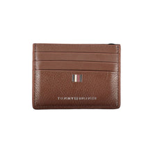 Load image into Gallery viewer, Tommy Hilfiger Sleek Leather Card Holder with Contrast Detailing
