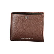 Load image into Gallery viewer, Tommy Hilfiger Sleek Brown Leather Wallet with Contrast Details
