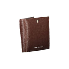 Load image into Gallery viewer, Tommy Hilfiger Elegant Brown Leather Bifold Wallet
