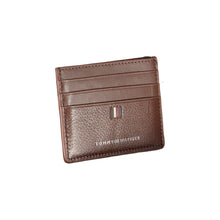 Load image into Gallery viewer, Tommy Hilfiger Sleek Leather Card Holder with Contrast Detailing
