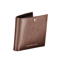 Load image into Gallery viewer, Tommy Hilfiger Sleek Brown Leather Wallet with Contrast Details
