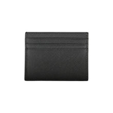 Load image into Gallery viewer, Tommy Hilfiger Sleek Black Leather Card Holder with Contrast Details

