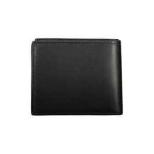 Load image into Gallery viewer, Tommy Hilfiger Elegant Black Leather Bifold Men&#39;s Wallet

