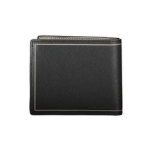 Load image into Gallery viewer, Tommy Hilfiger Elegant Black Leather Bifold Wallet
