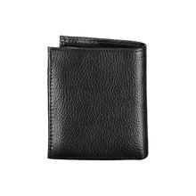 Load image into Gallery viewer, Tommy Hilfiger Elegant Black Leather Bi-Fold Wallet
