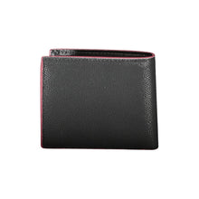 Load image into Gallery viewer, Tommy Hilfiger Elegant Black Leather Wallet
