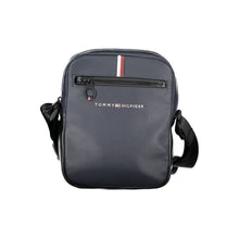 Load image into Gallery viewer, Tommy Hilfiger Sleek Blue Shoulder Bag with Contrasting Details
