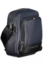 Load image into Gallery viewer, Tommy Hilfiger Chic Blue Shoulder Bag with Contrasting Accents
