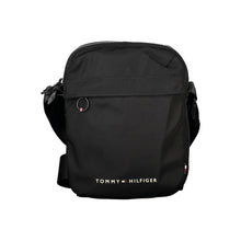 Load image into Gallery viewer, Tommy Hilfiger Sleek Black Contrast Detail Shoulder Bag
