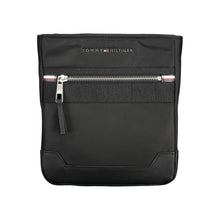 Load image into Gallery viewer, Tommy Hilfiger Sleek Black Shoulder Bag with Contrasting Details
