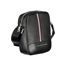 Load image into Gallery viewer, Tommy Hilfiger Elegant Black Shoulder Bag with Contrasting Details
