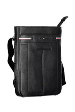 Load image into Gallery viewer, Tommy Hilfiger Sleek Black Shoulder Bag with Contrasting Details
